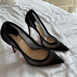 Christian Louboutin Mesh Heels